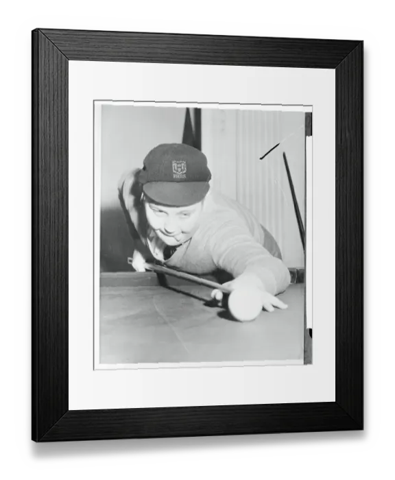 Framed Print : David Bond Playing Pool Framed Print : David Bond Playing Pool
