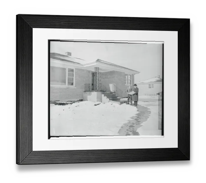 Framed Print : Nicholas Nahmik and Roman Smook Framed Print : Nicholas Nahmik and Roman Smook