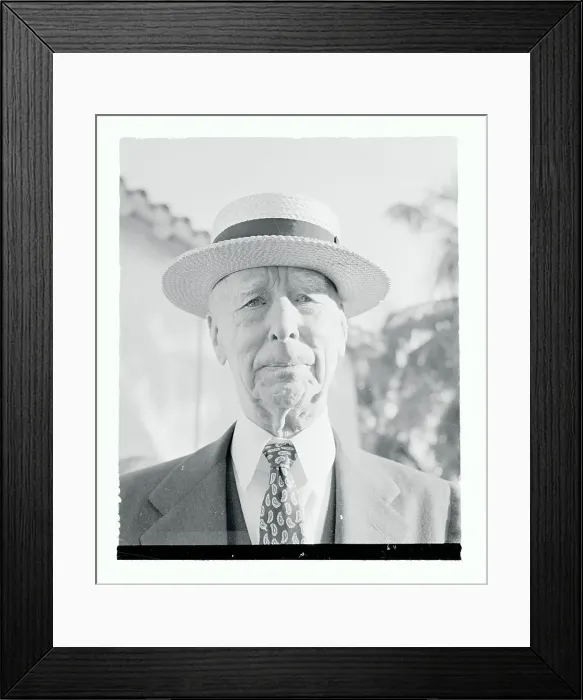 Framed Print : Portrait of Connie Mack