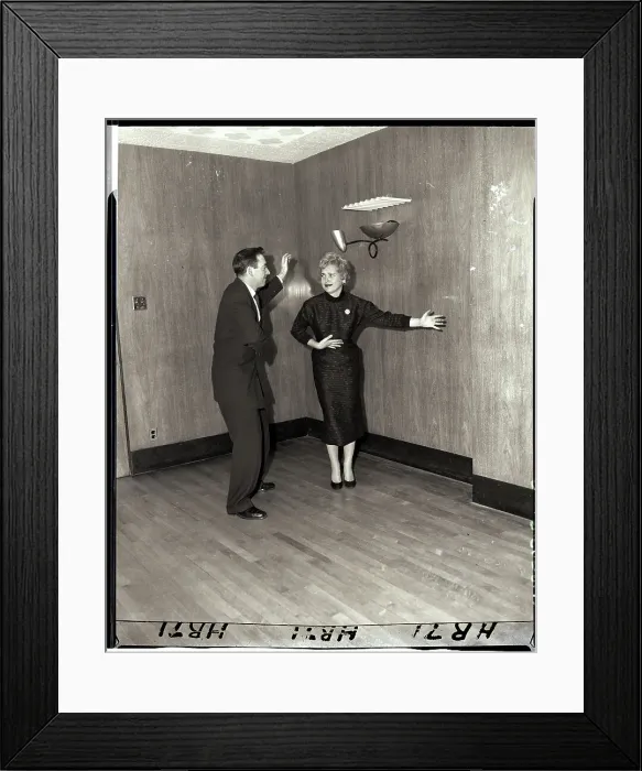 Framed Print : Judy Holliday Learning the Mambo for Phffft Framed Print : Judy Holliday Learning the Mambo for Phffft