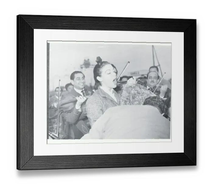 Framed Print : Portrait of Ava Gardner Singing Framed Print : Portrait of Ava Gardner Singing