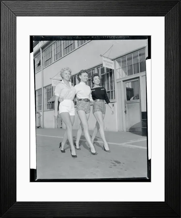 Framed Print : Lucy Marlow Walking with Colleagues Framed Print : Lucy Marlow Walking with Colleagues