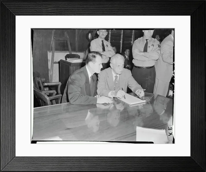 Framed Print : Cross-Examination Framed Print : Cross-Examination