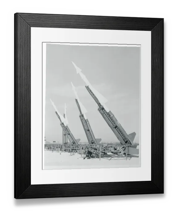 Framed Print : Nike Guided Missiles Framed Print : Nike Guided Missiles