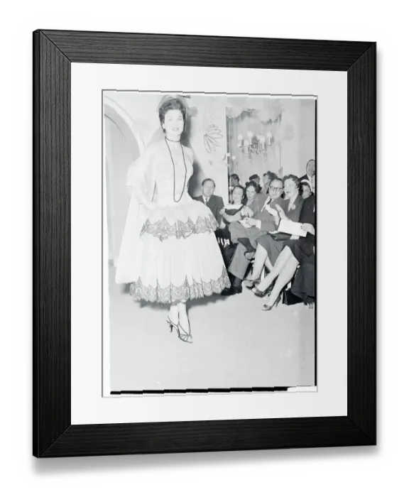 Framed Print : Woman Wearing Evening Gown Framed Print : Woman Wearing Evening Gown