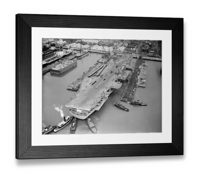 Framed Print : Largest Aircraft Carrier USS Forrestal Framed Print : Largest Aircraft Carrier USS Forrestal