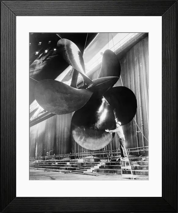 Framed Print : Propeller Belonging to the USS Forrestal Framed Print : Propeller Belonging to the USS Forrestal