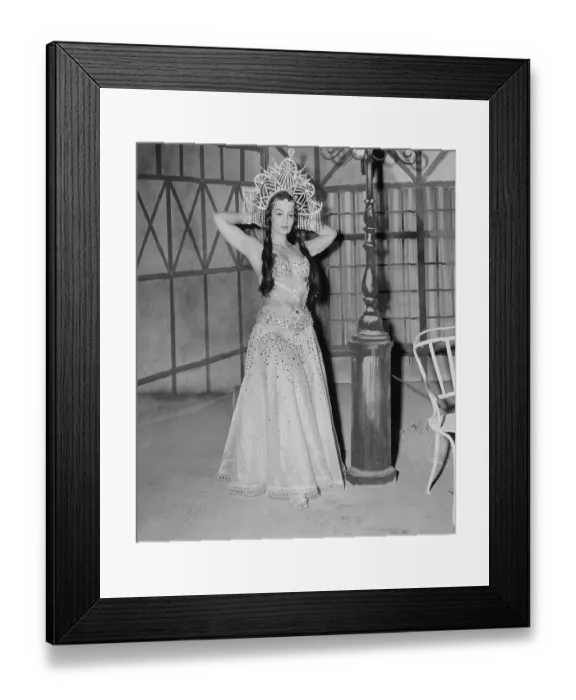 Framed Print : Mexican Actress Maria Felix