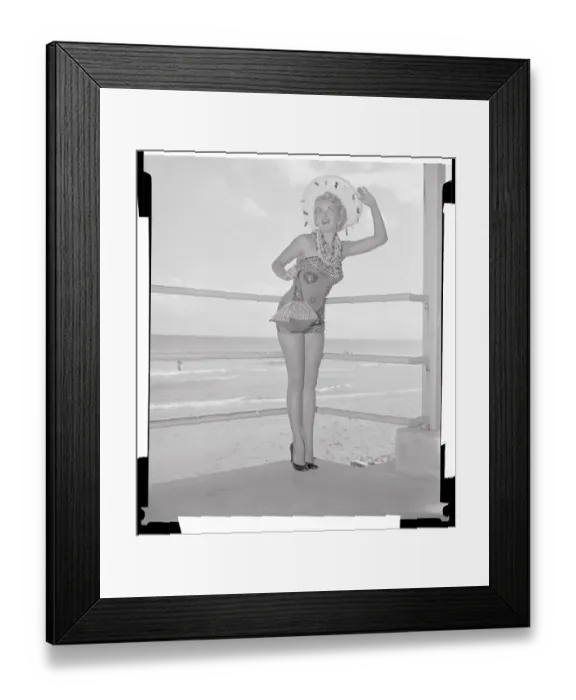 Framed Print : Portrait of Carol Blake Framed Print : Portrait of Carol Blake