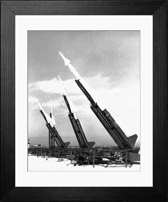 Framed Print : Missiles Aimed for The Sky Framed Print : Missiles Aimed for The Sky