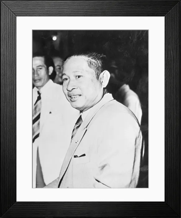 Framed Print : Laos Prime Minister Katay D. Sasorith Framed Print : Laos Prime Minister Katay D. Sasorith