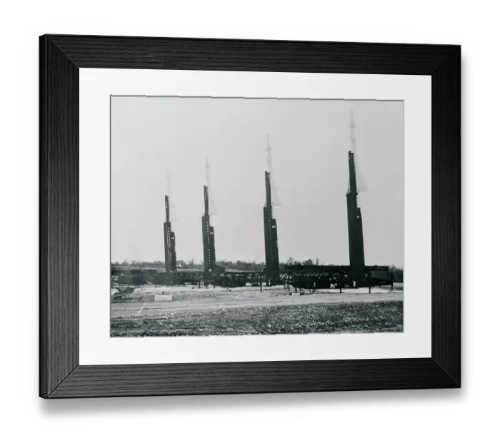 Framed Print : Antiaircraft Missile Installation Framed Print : Antiaircraft Missile Installation