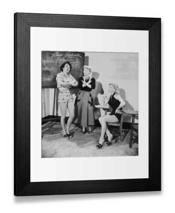 Framed Print : Gilda Gray Teaching Dancing