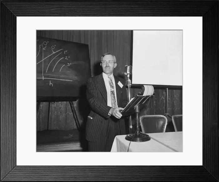 Framed Print : Dr. Clyde W. Tombaugh, Noted Astronomer Framed Print : Dr. Clyde W. Tombaugh, Noted Astronomer