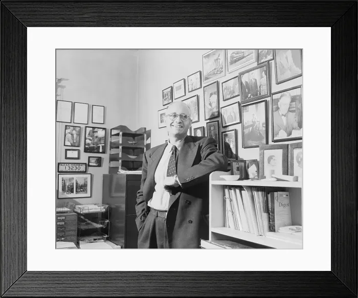 Framed Print : Democratic Senator Richard Neuberger from Oregon Framed Print : Democratic Senator Richard Neuberger from Oregon