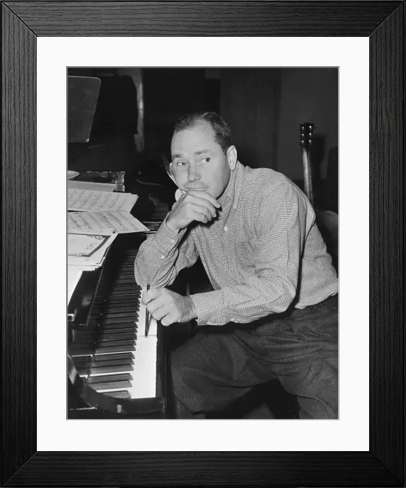 Framed Print : Portrait of Johnny Mercer Framed Print : Portrait of Johnny Mercer