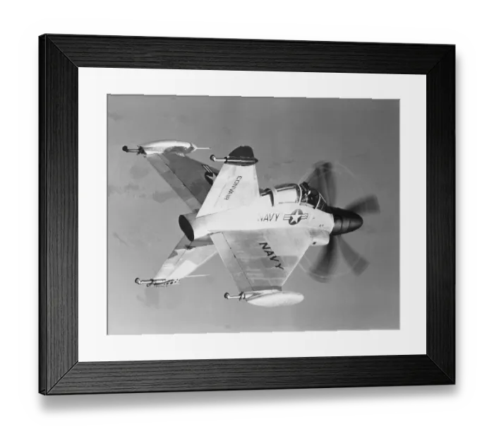 Framed Print : The Navy's Pogo Fighter Plane Framed Print : The Navy's Pogo Fighter Plane