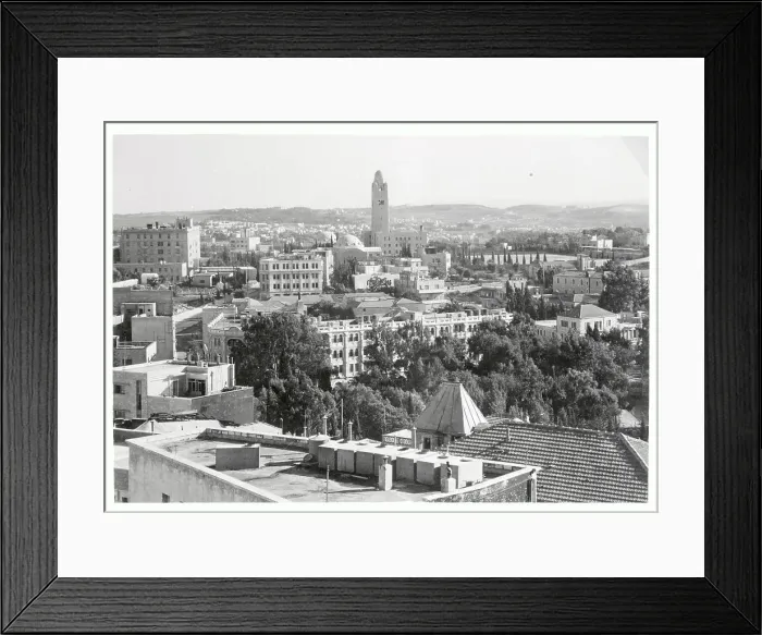 Framed Print : Aerial View of New Jerusalem Framed Print : Aerial View of New Jerusalem