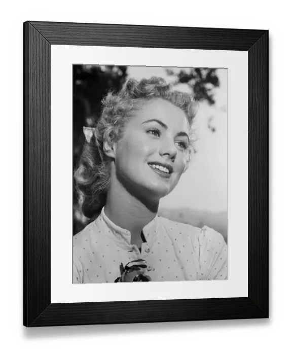 Framed Print : Portrait of Shirley Jones Framed Print : Portrait of Shirley Jones