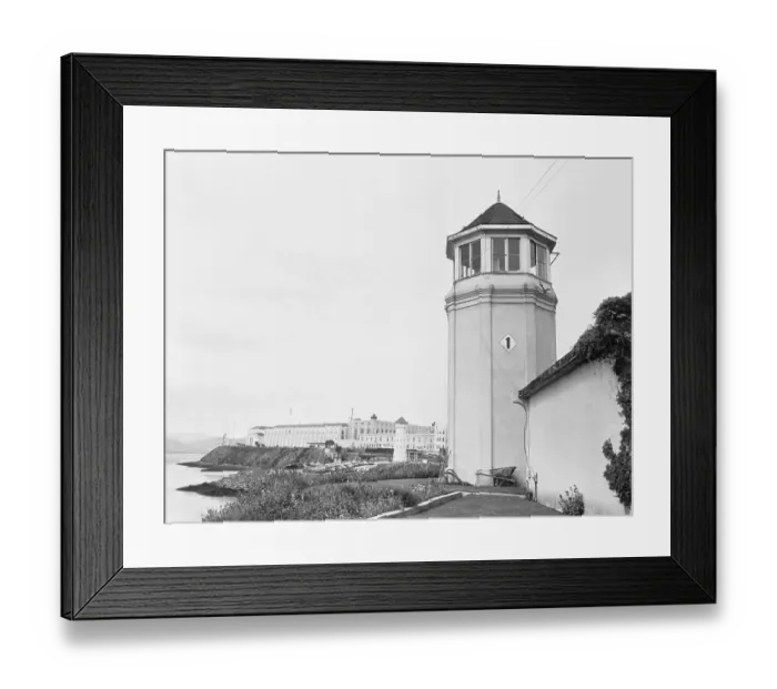 Framed Print : View of San Quentin Prison Framed Print : View of San Quentin Prison