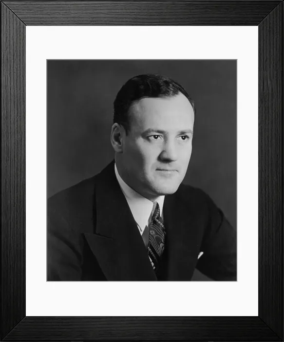 Framed Print : Portrait of Clyde Tolson Framed Print : Portrait of Clyde Tolson