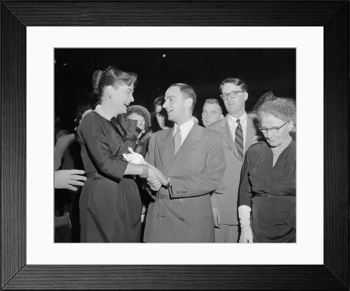 Framed Print : Jean McCarthy and Roy Cohn Framed Print : Jean McCarthy and Roy Cohn