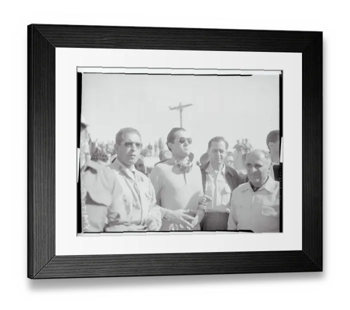 Framed Print : Umberto Maglioli with Colleagues Framed Print : Umberto Maglioli with Colleagues