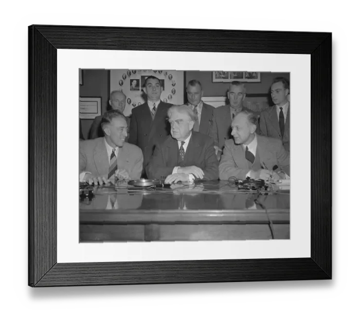 Framed Print : John L. Lewis Meeting Miners Union Officials Framed Print : John L. Lewis Meeting Miners Union Officials