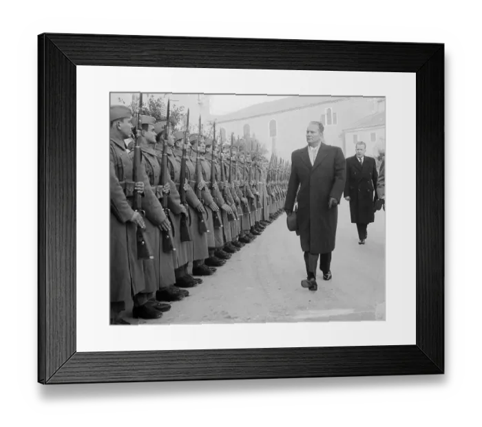 Framed Print : Portrait of Josip Broz Tito Framed Print : Portrait of Josip Broz Tito