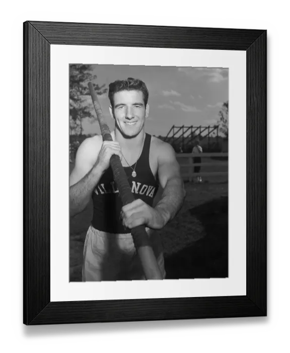 Framed Print : Pole Vaulter Don Bragg Framed Print : Pole Vaulter Don Bragg