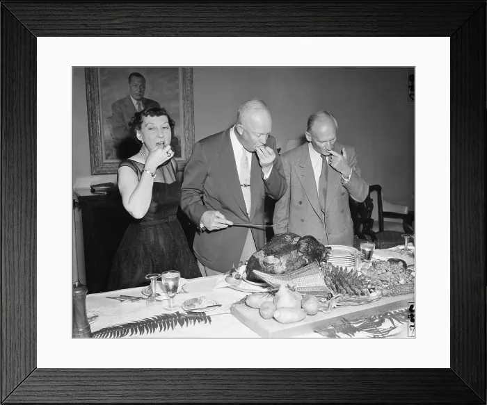 Framed Print : President and Mrs. Eisenhower with Viscount Montgomery Framed Print : President and Mrs. Eisenhower with Viscount Montgomery