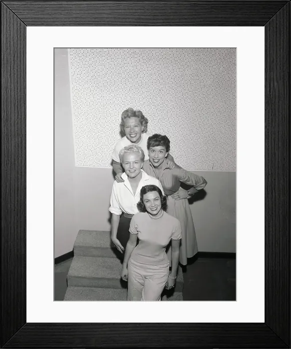 Framed Print : Beauty Parlor Quartet Framed Print : Beauty Parlor Quartet