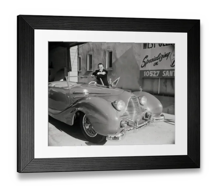 Framed Print : Portrait of George Sidney Framed Print : Portrait of George Sidney