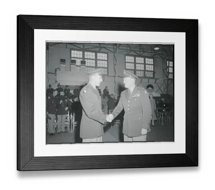 Framed Print : General Maxwell Taylor and General Thomas F. Hickey Framed Print : General Maxwell Taylor and General Thomas F. Hickey
