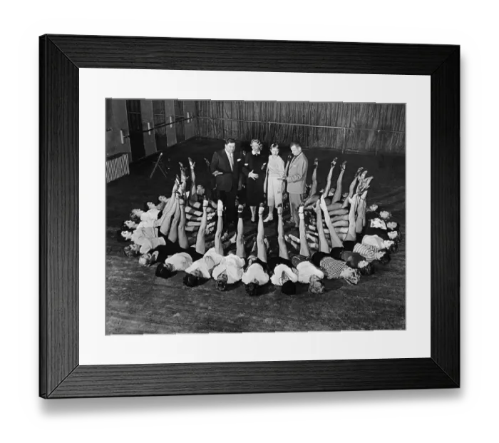 Framed Print : Jackie Gleason and Others Framed Print : Jackie Gleason and Others