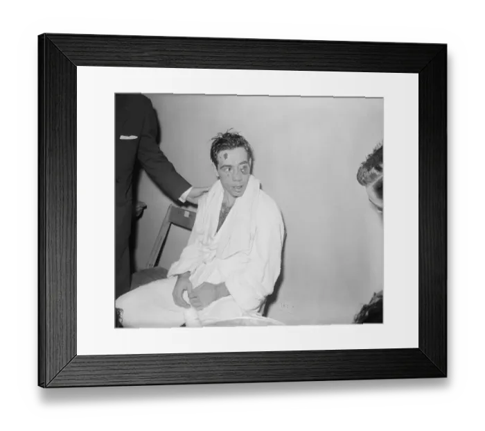 Framed Print : Portrait of Paddy DeMarco Framed Print : Portrait of Paddy DeMarco