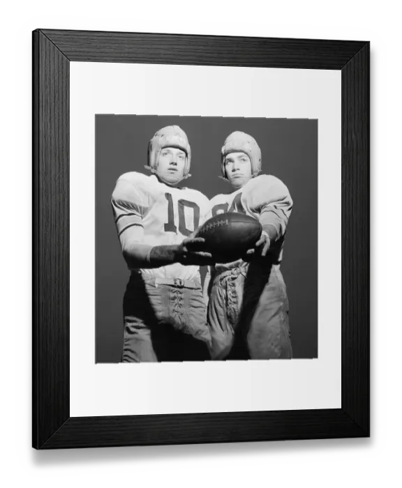 Framed Print : Army Football Players Framed Print : Army Football Players