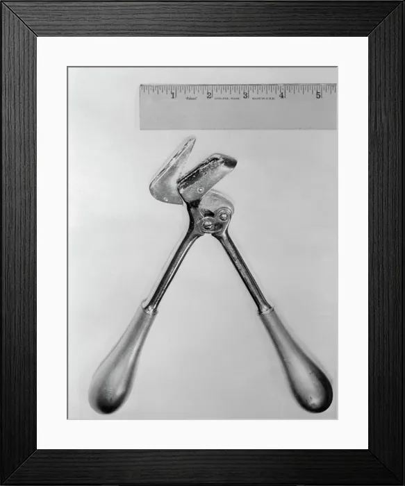 Framed Print : Question of a Surgical Instrument in the Sam Sheppard Case