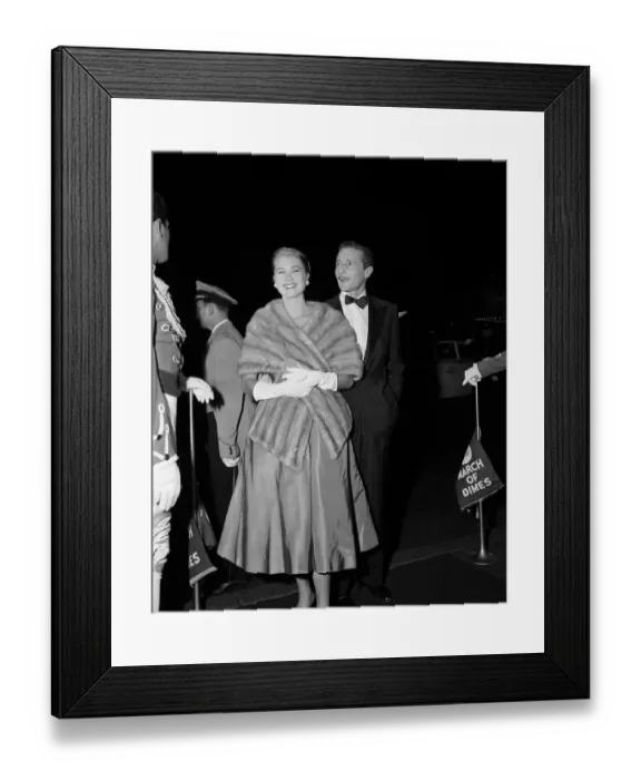Framed Print : Grace Kelly and Oleg Cassini Wearing Formal Attire Framed Print : Grace Kelly and Oleg Cassini Wearing Formal Attire