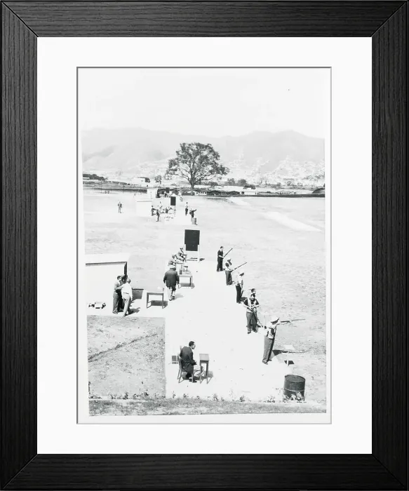 Framed Print : View of Shooting Range Framed Print : View of Shooting Range