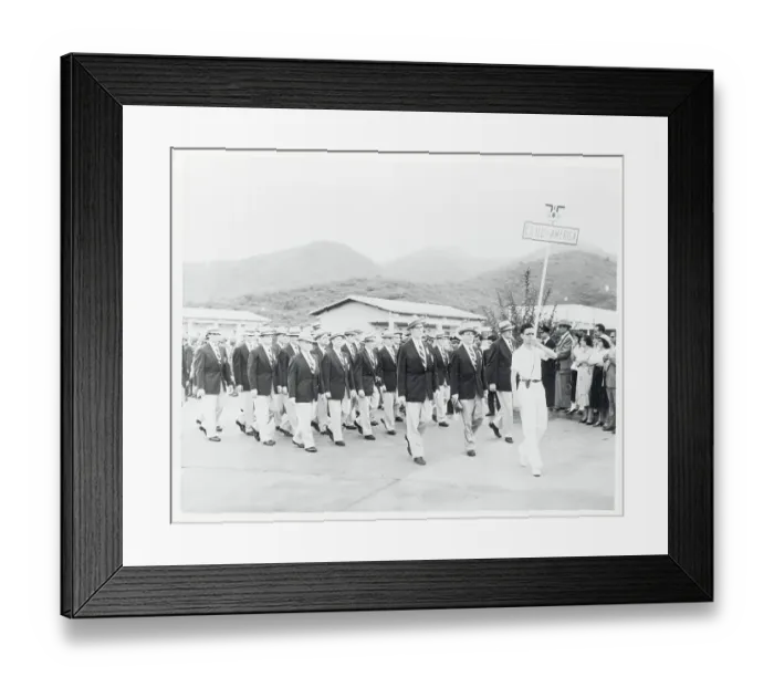 Framed Print : View of US Shooting Team Framed Print : View of US Shooting Team