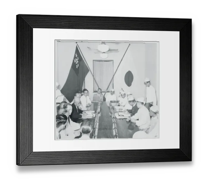 Framed Print : View of Meeting