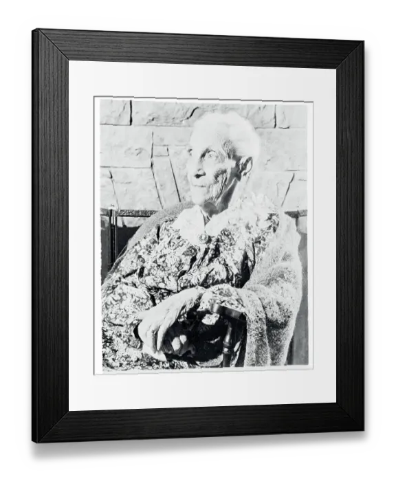 Framed Print : Portrait of Electa Merry Framed Print : Portrait of Electa Merry