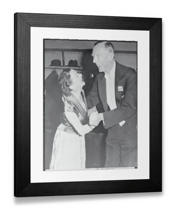 Framed Print : Prince Wilhelm Holding Hands With Dora Soderberg-Carlsten Framed Print : Prince Wilhelm Holding Hands With Dora Soderberg-Carlsten