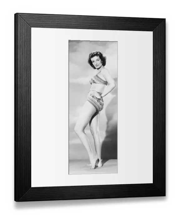 Framed Print : Portrait of Jane Russell Framed Print : Portrait of Jane Russell