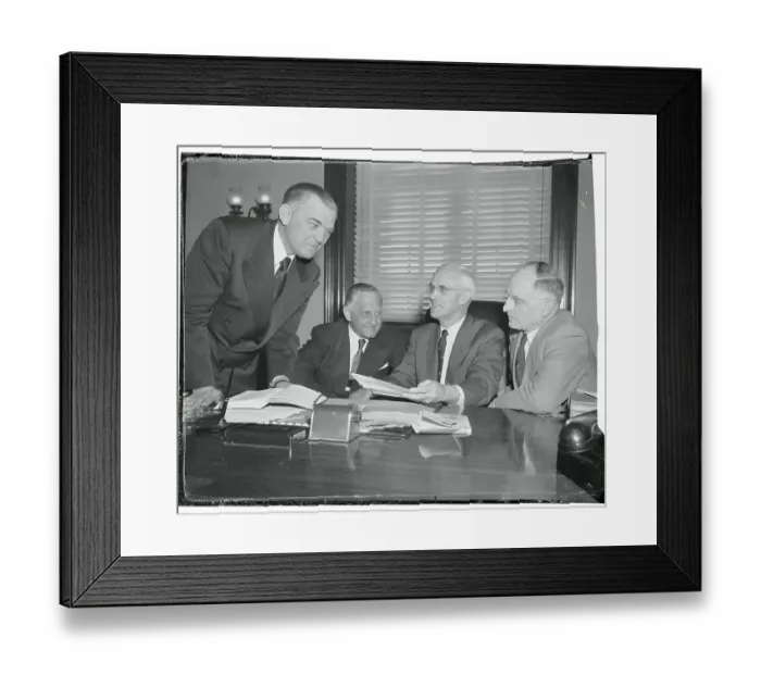 Framed Print : Senators Working on McCarthy Censure Resolution Framed Print : Senators Working on McCarthy Censure Resolution