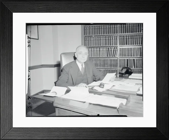 Framed Print : Portrait of John Marshall Harlan Framed Print : Portrait of John Marshall Harlan