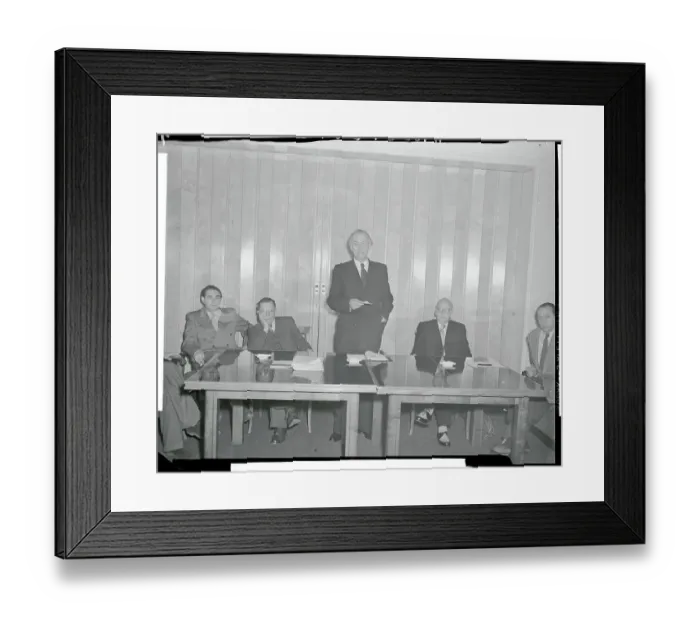 Framed Print : Herr Huchel Standing Framed Print : Herr Huchel Standing
