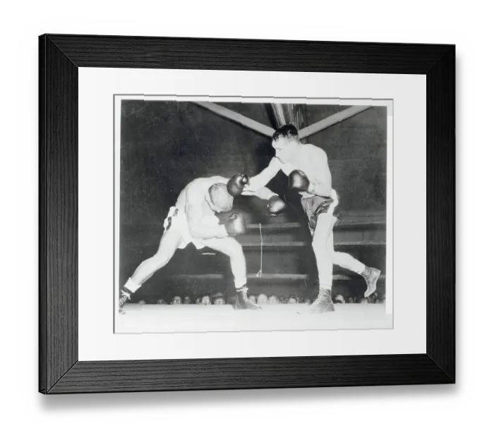 Framed Print : Gene Fullmer and Jackie La Bua Framed Print : Gene Fullmer and Jackie La Bua