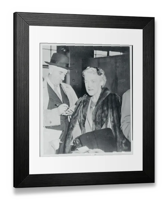 Framed Print : Portrait of Margaret Chase Smith Framed Print : Portrait of Margaret Chase Smith